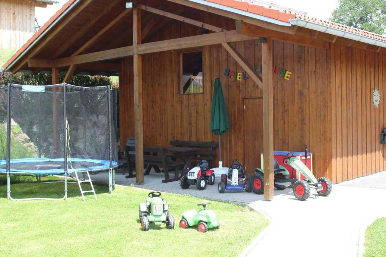 Ferienwohnungen Holzferienhaeuser Leithenwald Zwiesel Buitenkant foto