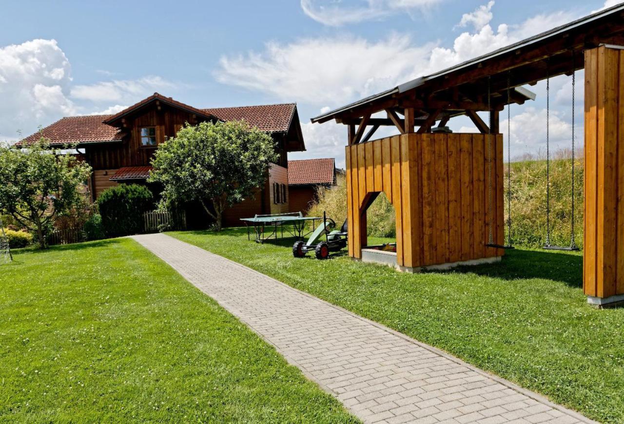 Ferienwohnungen Holzferienhaeuser Leithenwald Zwiesel Buitenkant foto