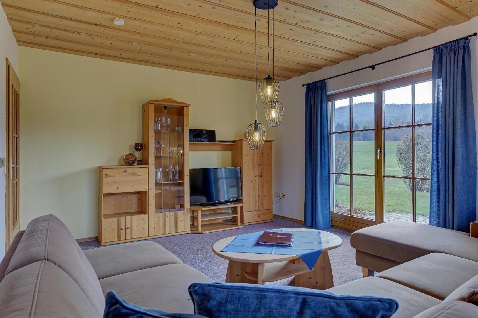 Ferienwohnungen Holzferienhaeuser Leithenwald Zwiesel Buitenkant foto