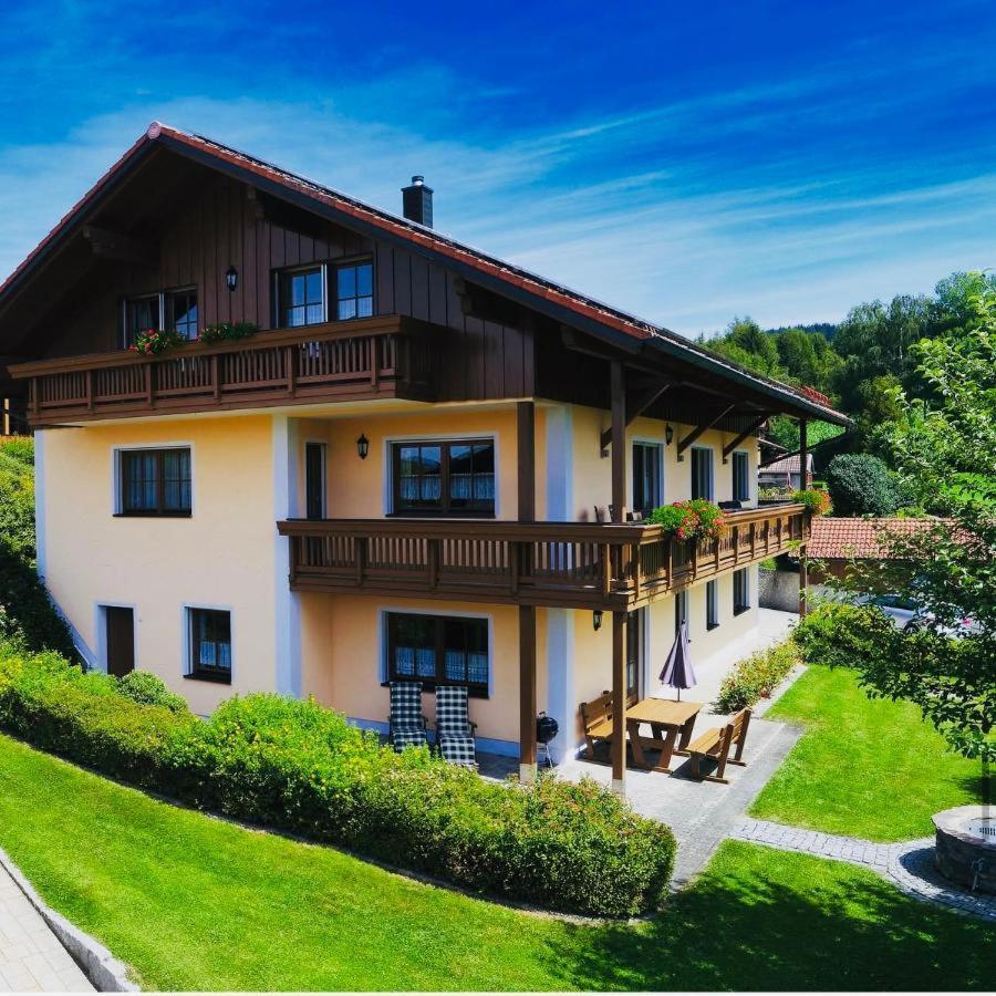 Ferienwohnungen Holzferienhaeuser Leithenwald Zwiesel Buitenkant foto